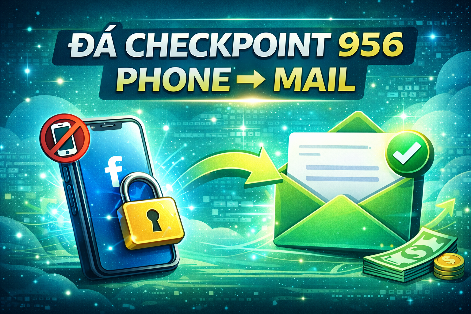 Cách Xử Lý Checkpoint 956 Facebook Từ Phone Sang Mail